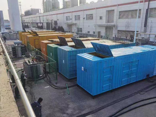 西青柴油发电机出租案例展示